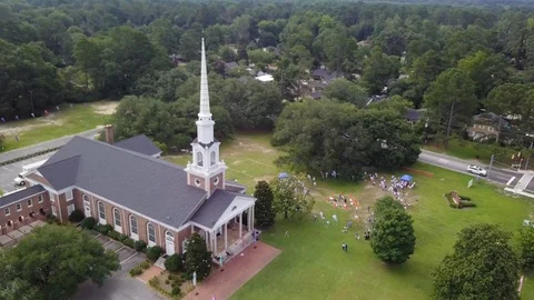 Church Camp Stock Footage 124297927
