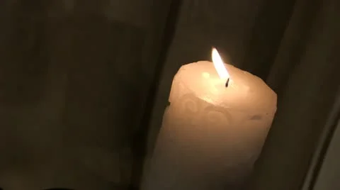 Church Candle Stock Footage 12166961