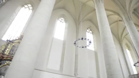 Church ceiling rotate Stock Footage 148120025