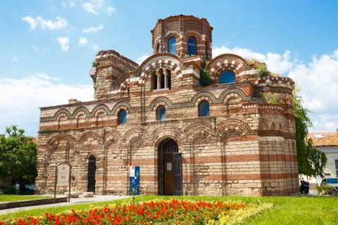 Church of Christ Pantocrator, Nesebar,  Bulgaria Stock Photos