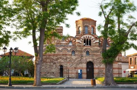 Church of Christ Pantocrator, Nesebar Stock Photos