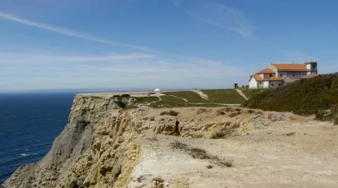 Church on a cliff 스톡 동영상 41803520