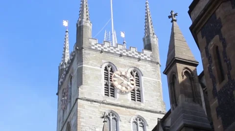 Church with a clock 動画素材 62919827