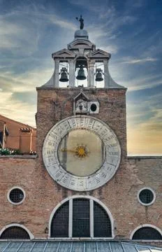 Church clock Stock Photos
