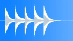 Church Clock Striking 5Sound Effect