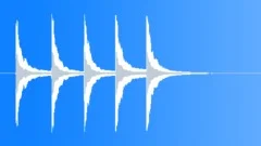 Church Clock Striking 5Sound Effect