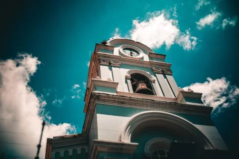 Church in the Clouds Stock Photos