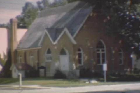 CHURCH CORNER Stock Footage 354481