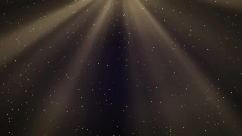 Church Countdown Background, Golden Light Rays, Seamless Loop Видео 347973100