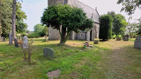 Church in the countryside Stock-Footage 283285286
