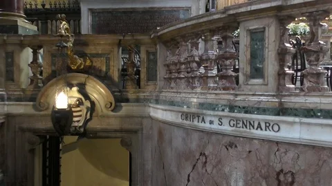 Church Cripta di S.Gennaro Naples Vidéo 125378443