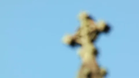 Church Cross Stock Footage 74128741