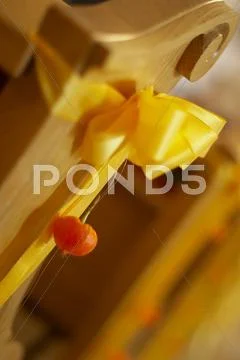 Church decoration romance romantic wedding for Stock Photos