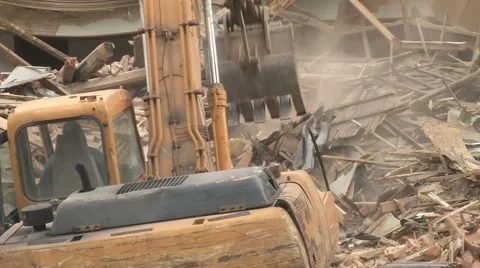 Church demolition 10 스톡 동영상 1002785