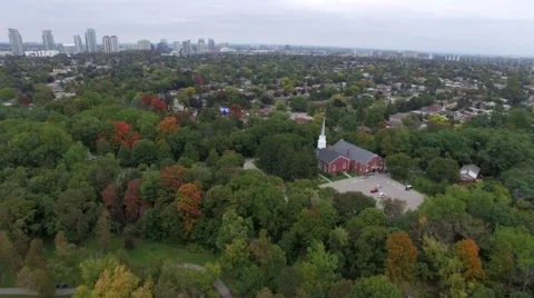 CHURCH DESCENT Video stock 55600990
