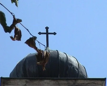 Church Dome Stock Footage 83416
