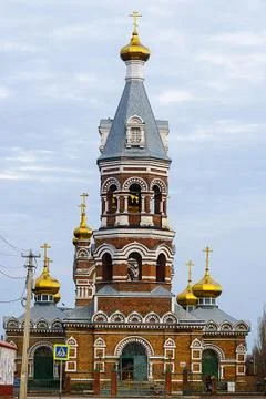 Church with domes Stock-Fotos