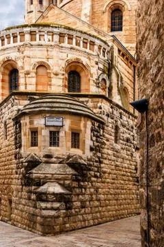 Church of the dormition, jerusalem Stock-Fotos