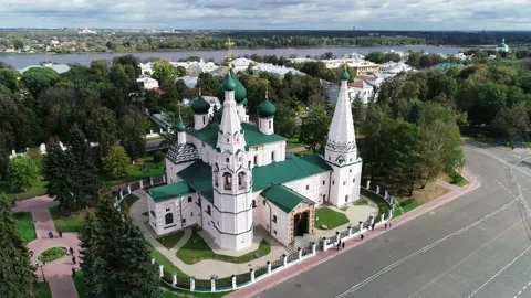 Church Of Elijah The Prophet Stock Footage 132083869