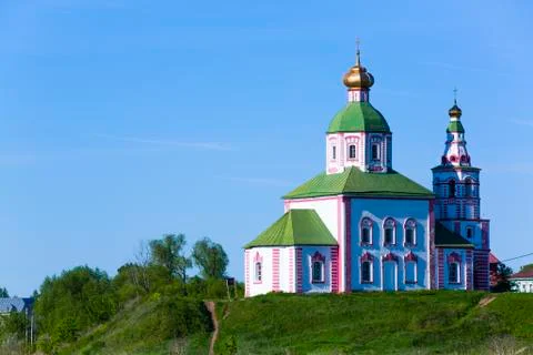 Church of Elijah the Prophet (Ilyi Proroka), Suzdal, Vladimir Oblast, Russia, Stock Photos