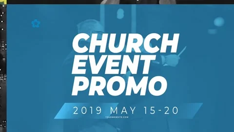 Church Event Promo Stock After Effects