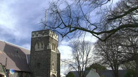 Church Exterior Video stock 11022366