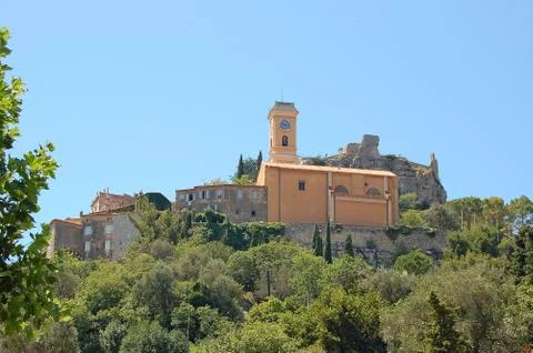 Church of Eze Stock Photos