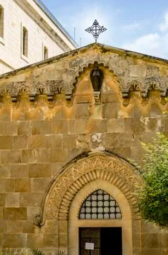 Church of the Flagellation Stock Photos