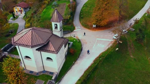 A church Video stock 245809621