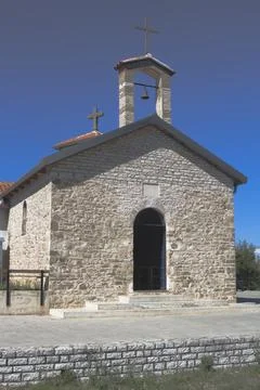 Church front Foto stock