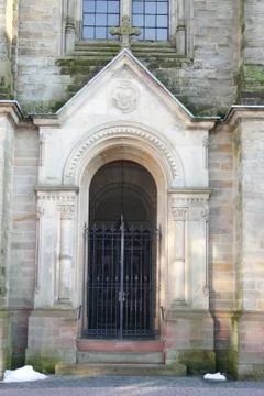 Church gate Stock Photos