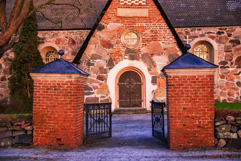 Church gate Stock Photos