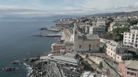Church in Genoa Stock Footage 301793060