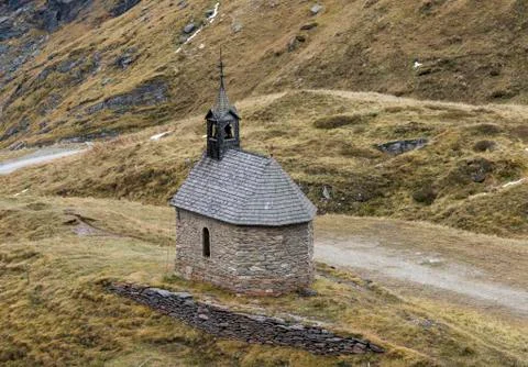 Church at the Grossglockner Stock Photos