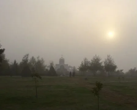 Church in the haze Видео 1011736