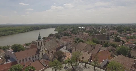 Church on the hill Stock Footage 75490604