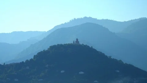 Church on the Hill Stock Footage 99659014