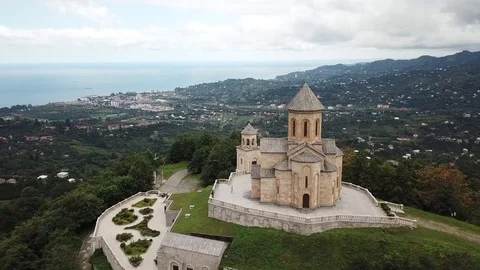 Church Of The Holy Trinity Sameba Stock Footage 98760080