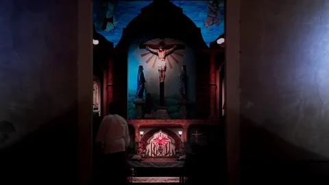 Church hour Video stock 74874717