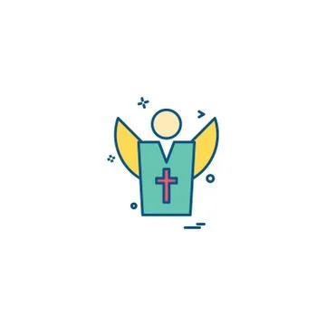 Church icon design vector Illustrazione stock