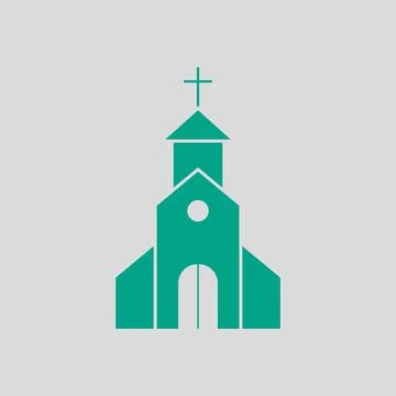 Church Icon Stock Illustration