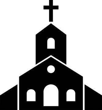 Church icon. Stock Illustration