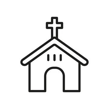 Church icon vector design templates simple and modern Stock Illustration