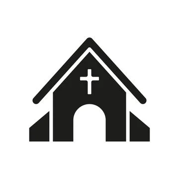 Church icon vector design templates simple and modern Stock Illustration