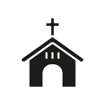 Church icon vector design templates simple and modern Stock Illustration
