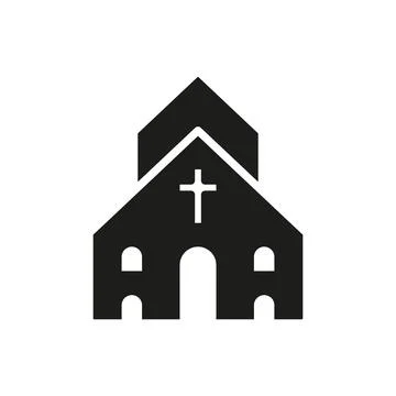 Church icon vector design templates simple and modern Stock Illustration