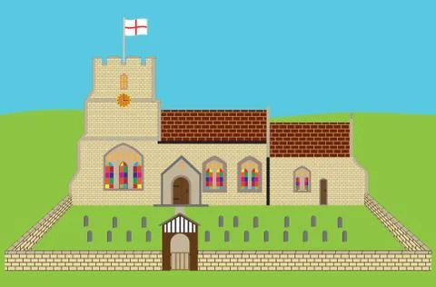 Church Stock Illustration