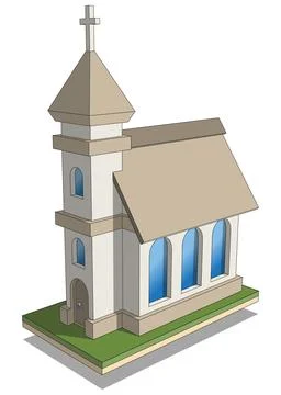 Church. Stock Illustration