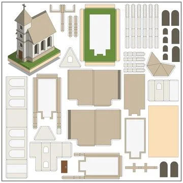 Church. Stock Illustration