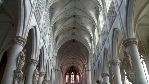 Church inside Stock Footage 82894287